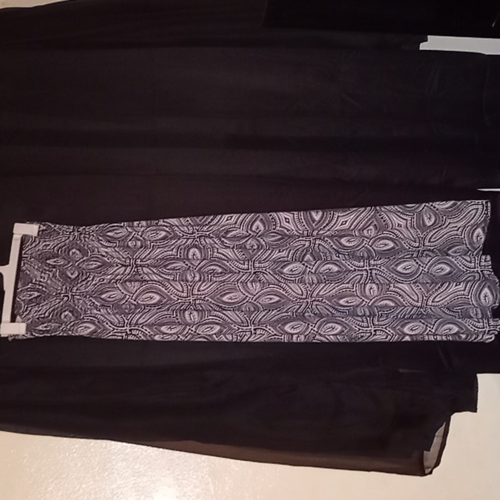 Black and white tube top maxi dress by Faded Glory size M